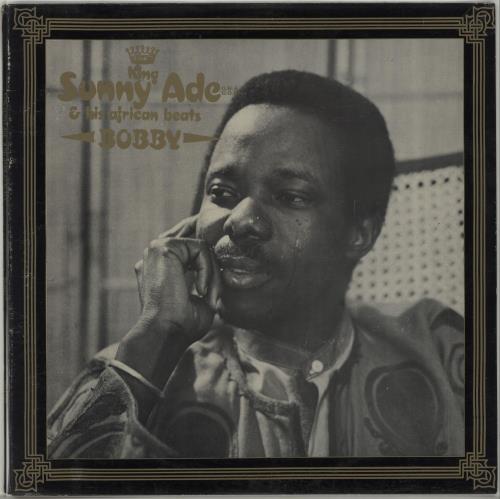 Sunny Ad� Bobby vinyl LP album (LP record) Nigerian KFVLPBO674844