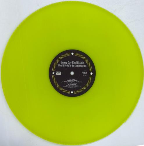 Sunny Day Real Estate How It Feels To Be Something On - Yellow Vinyl vinyl LP album (LP record) UK SDRLPHO820219