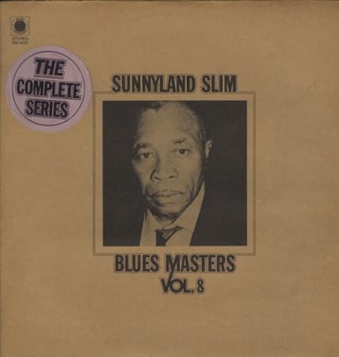 Sunnyland Slim Blues Masters Volume 8 vinyl LP album (LP record) US SL-LPBL405102