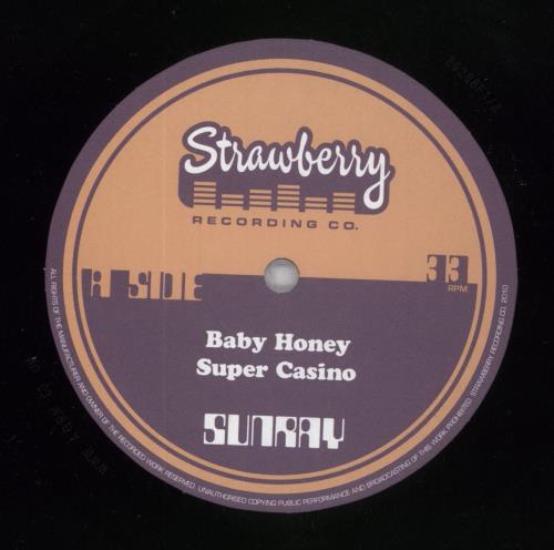 Sunray Baby Honey 10" vinyl single (10 inch record) UK 66210BA833593