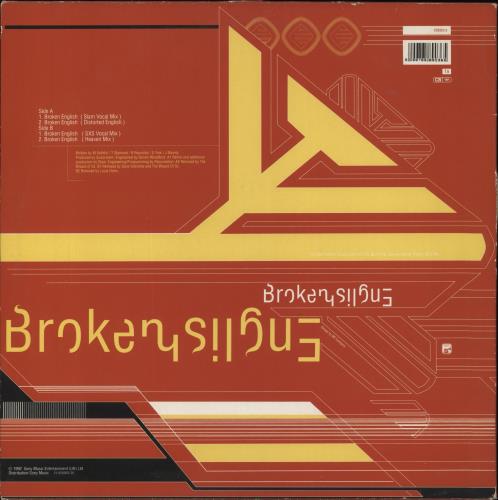Sunscreem Broken English 12" vinyl single (12 inch record / Maxi-single) UK SNS12BR499628