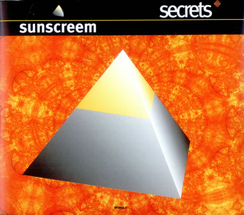 Sunscreem Secrets CD single (CD5 / 5") UK SNSC5SE507708