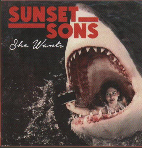 Sunset Sons She Wants 7" vinyl single (7 inch record / 45) UK YU807SH682878