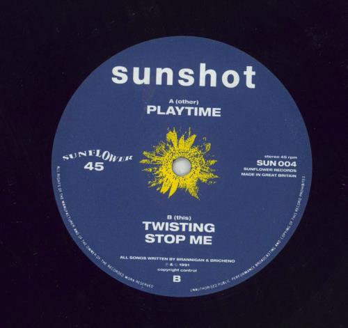 Sunshot Playtime EP 12" vinyl single (12 inch record / Maxi-single) UK S3312PL503839
