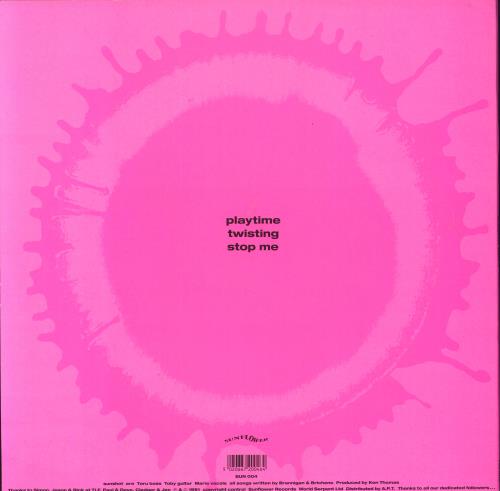 Sunshot Playtime EP 12" vinyl single (12 inch record / Maxi-single) UK S3312PL503839