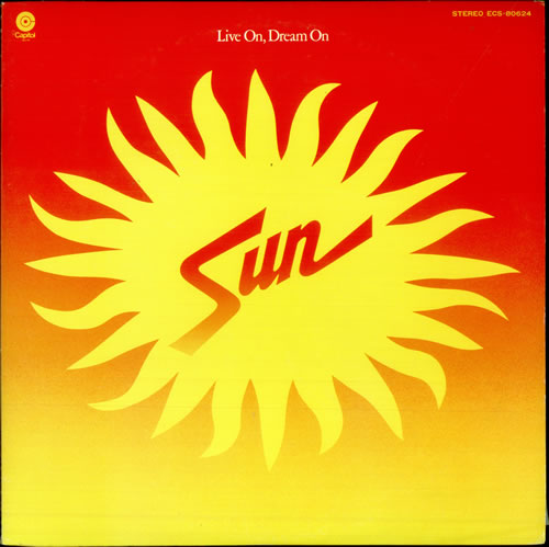 Sun Live On, Dream On vinyl LP album (LP record) Japanese S8NLPLI513792