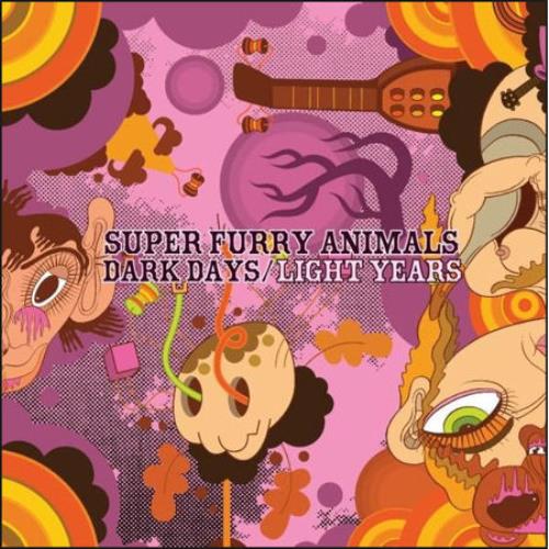 Super Furry Animals Dark Days / Light Years CD album (CDLP) Japanese SFACDDA487050