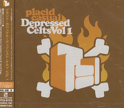 Super Furry Animals Depressed Celts Vol. 1 CD album (CDLP) Japanese SFACDDE316166