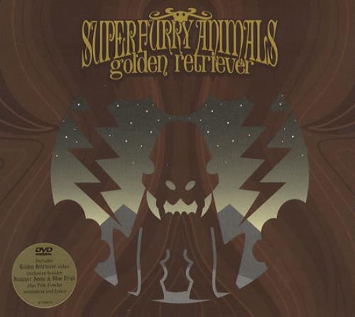 Super Furry Animals Golden Retriever DVD Single UK SFADSGO413208