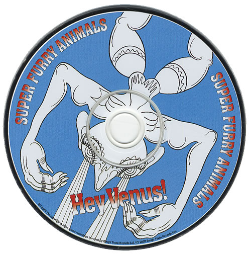 Super Furry Animals Hey Venus CD album (CDLP) US SFACDHE428599