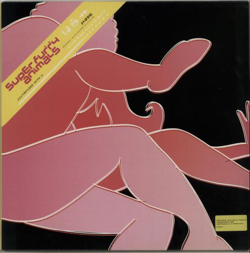 Super Furry Animals Juxtapozed With U 12" vinyl single (12 inch record / Maxi-single) UK SFA12JU655698