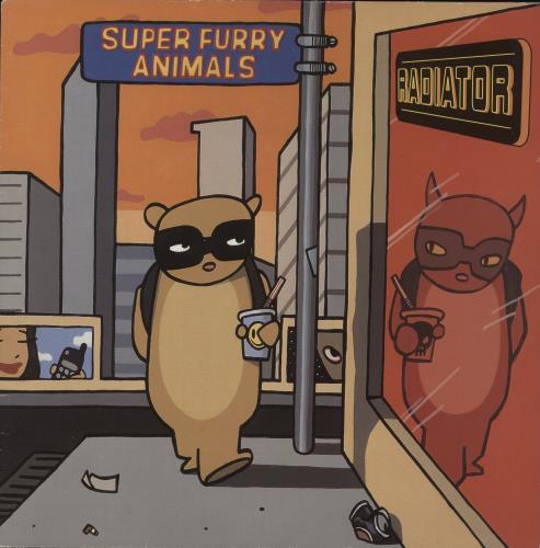 Super Furry Animals Radiator - VG 2-LP vinyl record set (Double LP Album) UK SFA2LRA870421