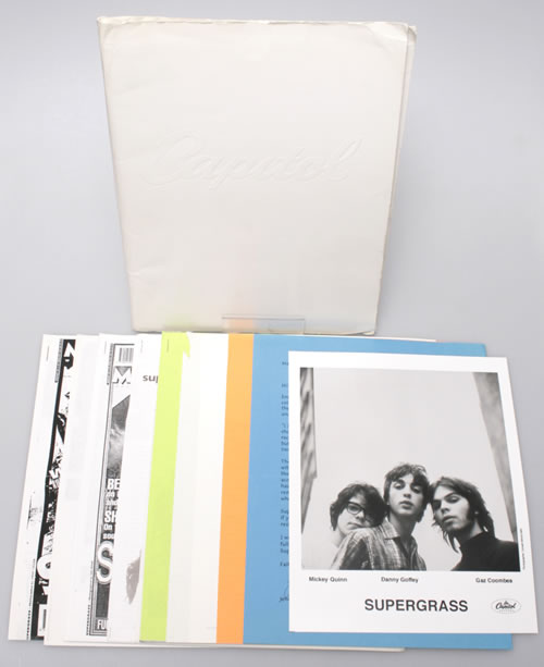 Supergrass I Should Coco media press pack US SGSPPIS551100