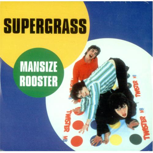 Supergrass Mansize Rooster CD single (CD5 / 5") French SGSC5MA73276