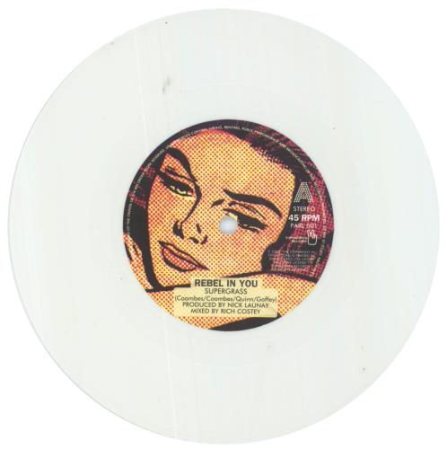 Supergrass Rebel In You 7" vinyl single (7 inch record / 45) UK SGS07RE816498