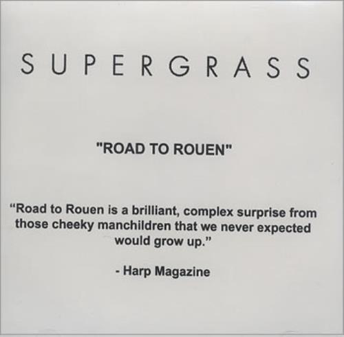 Supergrass Road To Rouen CD-R acetate US SGSCRRO361077