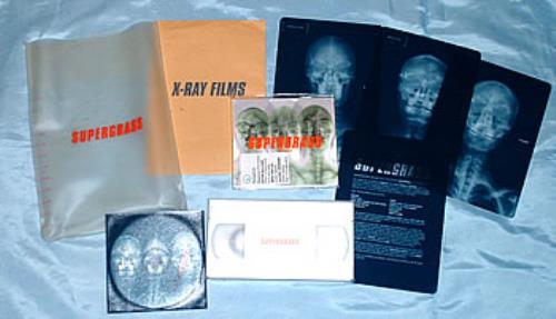 Supergrass Supergrass - X-ray Pack - Incomplete memorabilia UK SGSMMSU292436