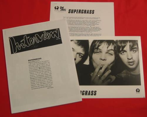 Supergrass Supergrass media press pack US SGSPPSU165372
