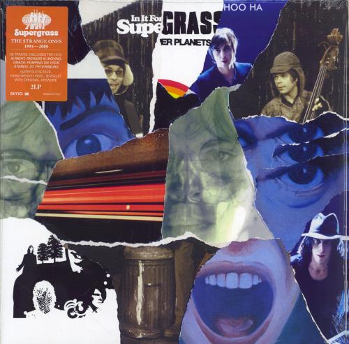 Supergrass The Strange Ones 1994-2008 - Sealed 2-LP vinyl record set (Double LP Album) UK SGS2LTH768026