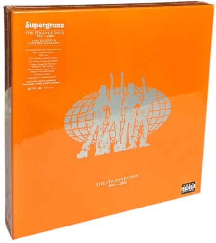 Supergrass The Strange Ones 1994-2008 - Sealed CD Album Box Set UK SGSDXTH874046