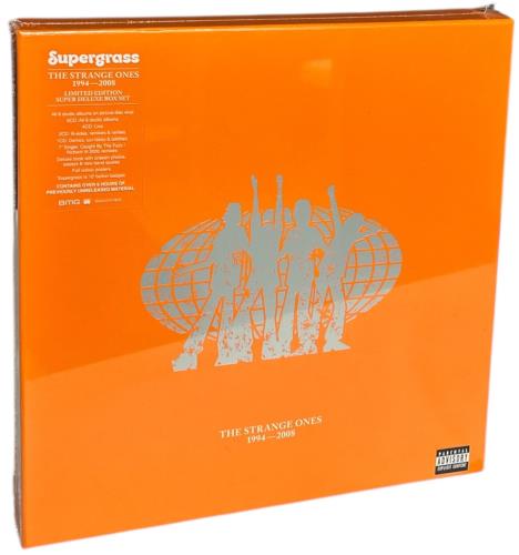 Supergrass The Strange Ones 1994-2008 - Sealed CD Album Box Set UK SGSDXTH884144