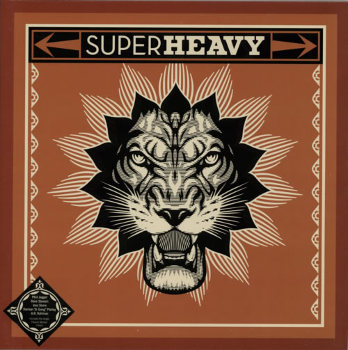 Superheavy SuperHeavy UK vinyl LP album (LP record) (586535)