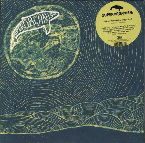 Superorganism Superorganism - 180 Gram Vinyl vinyl LP album (LP record) UK Y1ZLPSU835054