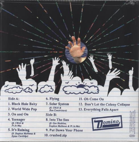 Superorganism World Wide Pop - Gold Vinyl - Sealed vinyl LP album (LP record) UK Y1ZLPWO859149