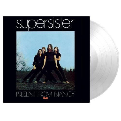 Supersister (70s) Present From Nancy - Crystal Clear Vinyl 180 Gram vinyl LP album (LP record) UK SU0LPPR859231