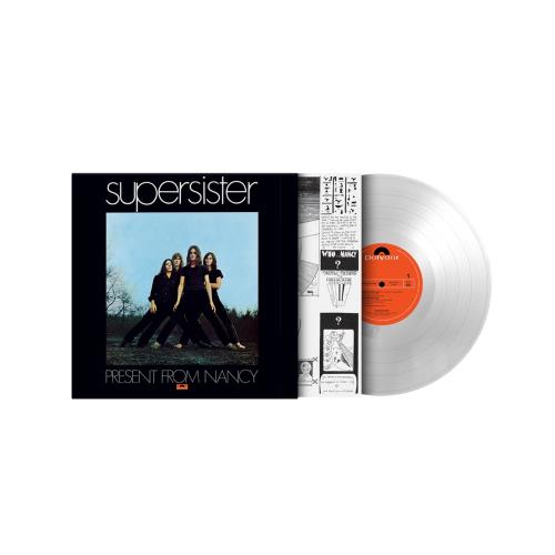 Supersister (70s) Present From Nancy - Crystal Clear Vinyl 180 Gram vinyl LP album (LP record) UK SU0LPPR859231