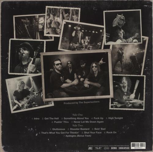 Supersuckers Get The Hell - Pink Marbled Vinyl vinyl LP album (LP record) German SUPLPGE873136