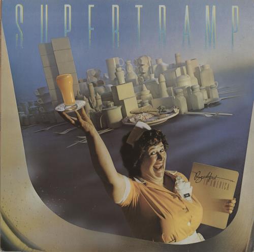 Supertramp Breakfast In America - 1st vinyl LP album (LP record) UK SPTLPBR676369