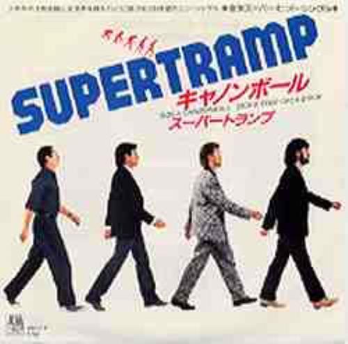 Supertramp Cannonball 7" vinyl single (7 inch record / 45) Japanese SPT07CA169429