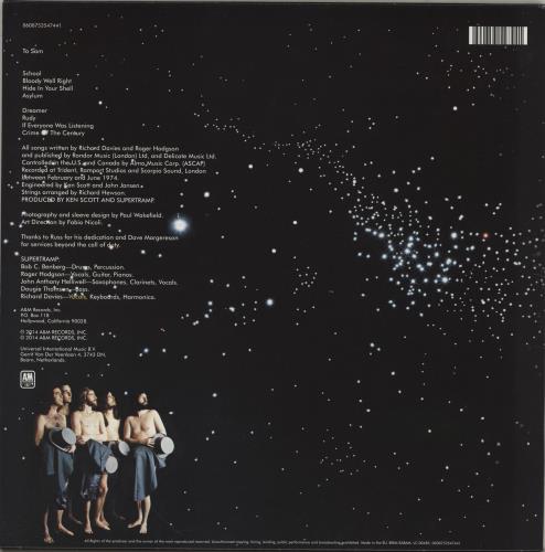 Supertramp Crime Of The Century - 180gm - Hype Sticker vinyl LP album (LP record) UK SPTLPCR762875