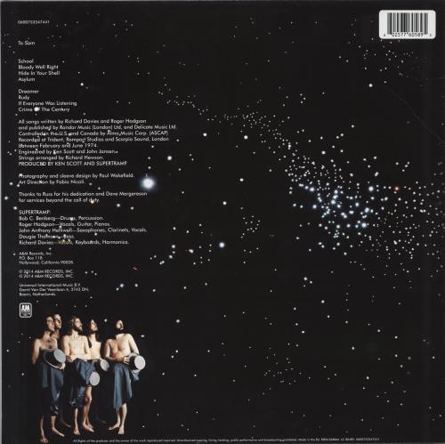 Supertramp Crime Of The Century - Grey & White Splatter Vinyl vinyl LP album (LP record) UK SPTLPCR781102