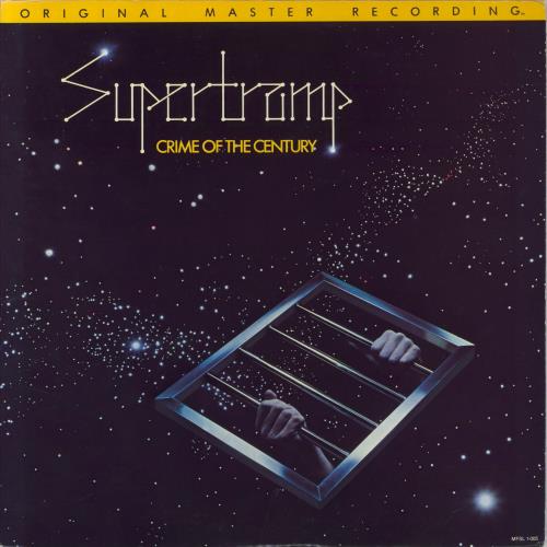 Supertramp Crime Of The Century vinyl LP album (LP record) US SPTLPCR501588