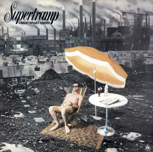 Supertramp Crisis? What Crisis? - 1st vinyl LP album (LP record) UK SPTLPCR186390
