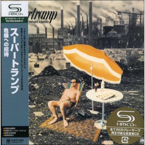 Supertramp Crisis? What Crisis? SHM CD Japanese SPTHMCR438488