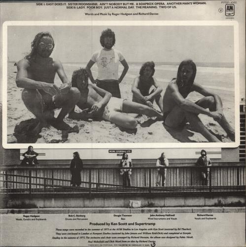 Supertramp Crisis? What Crisis? vinyl LP album (LP record) Portuguese SPTLPCR694608