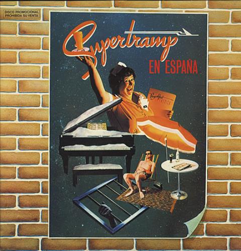 Supertramp En Espa�a vinyl LP album (LP record) Spanish SPTLPEN97632