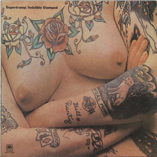 Supertramp Indelibly Stamped vinyl LP album (LP record) Spanish SPTLPIN694119