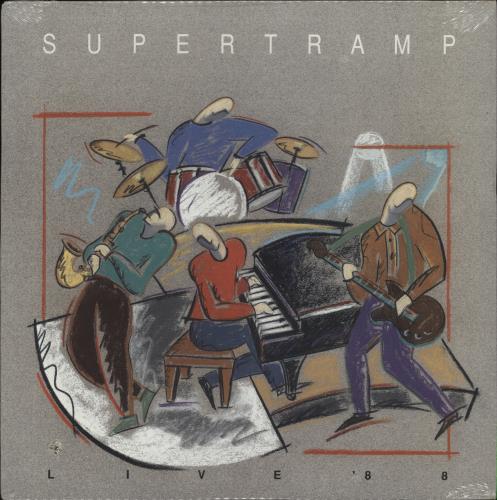 Supertramp Live '88 - Sealed vinyl LP album (LP record) Canadian SPTLPLI485739
