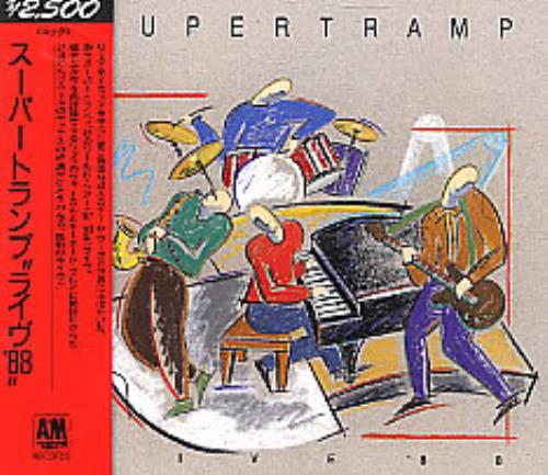 Supertramp Live '88 CD album (CDLP) Japanese SPTCDLI276732