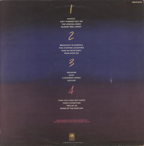 Supertramp Paris + Hype Sticker 2-LP vinyl record set (Double LP Album) UK SPT2LPA613250