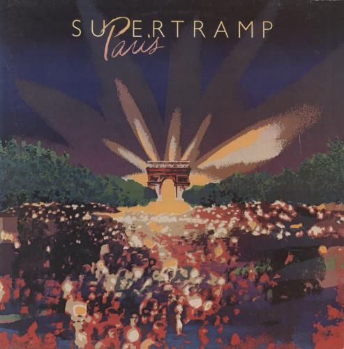 Supertramp Paris 2-LP vinyl record set (Double Album) UK SPT2LPA158828