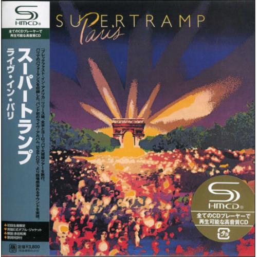 Supertramp Paris SHM CD Japanese SPTHMPA438483