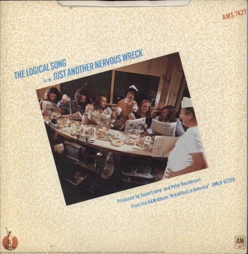 Supertramp The Logical Song 7" vinyl single (7 inch record / 45) UK SPT07TH521544