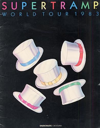 Supertramp World Tour 1983 tour programme UK SPTTRWO169270