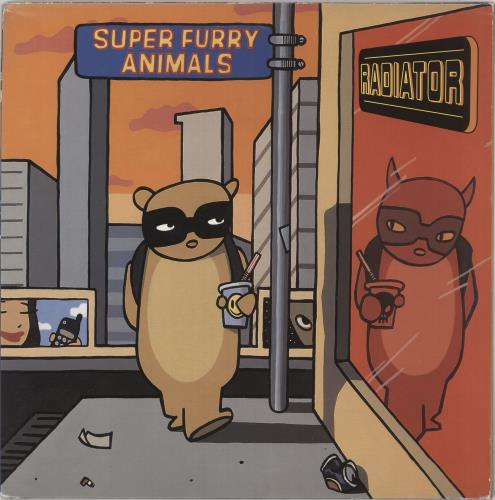 Super Furry Animals Radiator 2-LP vinyl record set (Double Album) UK SFA2LRA319451