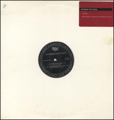Supreme Love Gods All Over 12" vinyl single (12 inch record / Maxi-single) US SLG12AL26555